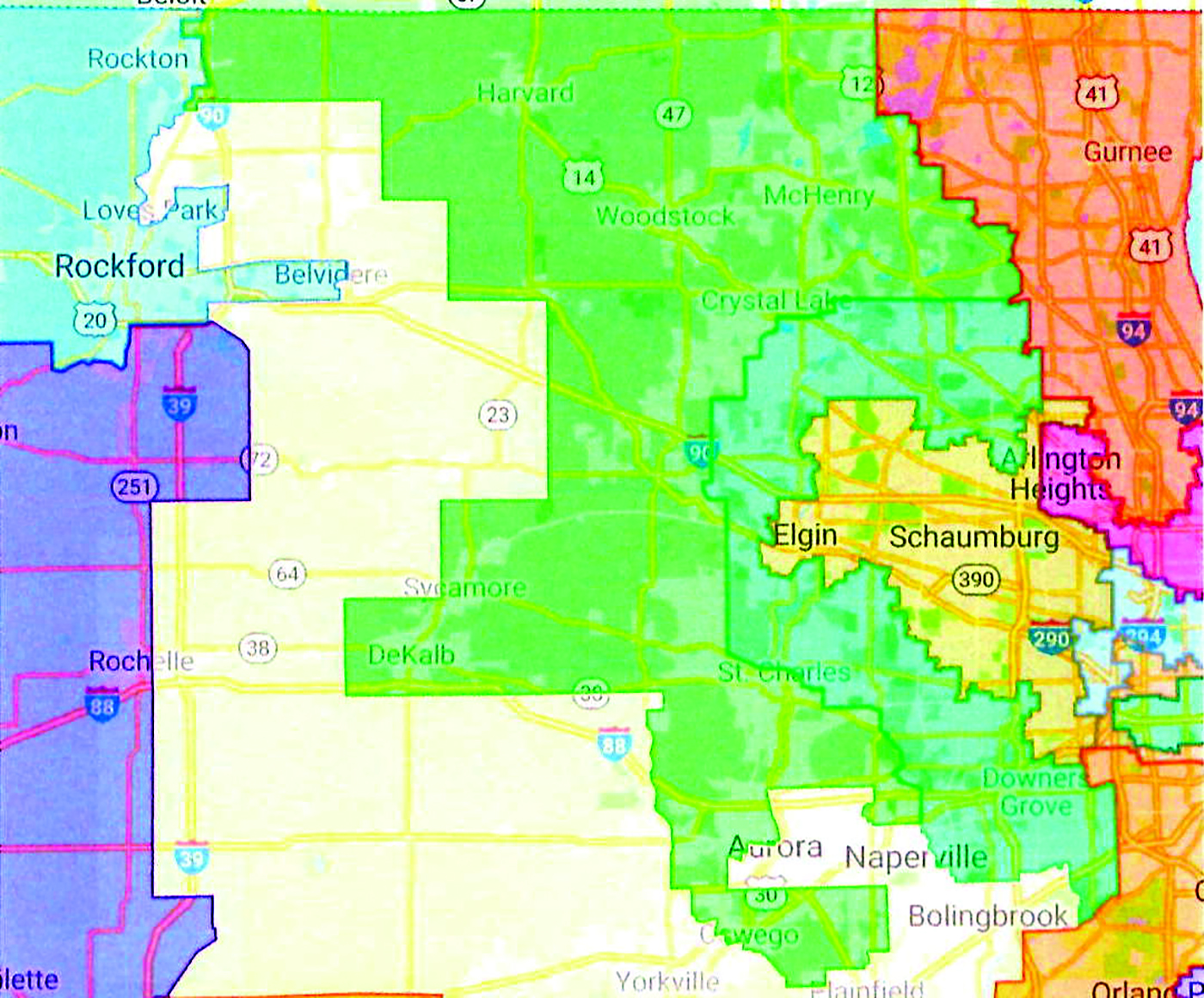 Illinois 14th District Map Woodstock In New 14Th Congressional District - The Woodstock Independent